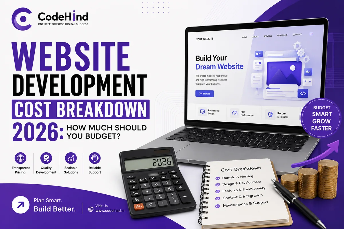 Website Development Cost Breakdown 2026: How Much Should You Budget?